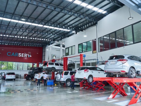 ศูนย์ซ่อมรถ พรานนก